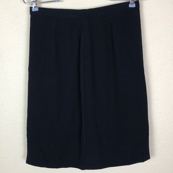 Giorgio Armani Dresses & Skirts - Giorgio Armani vintage silk skirt with piping size 6